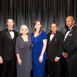 5 Fellows award winners pose together for a photo