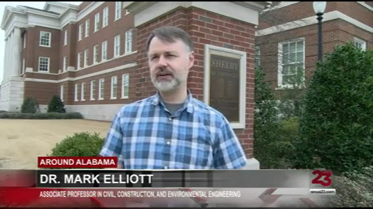 news screen capture of Dr. Mark Elliott