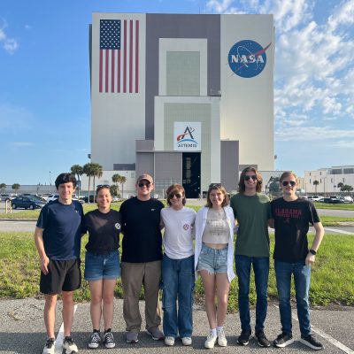 Group photo outside