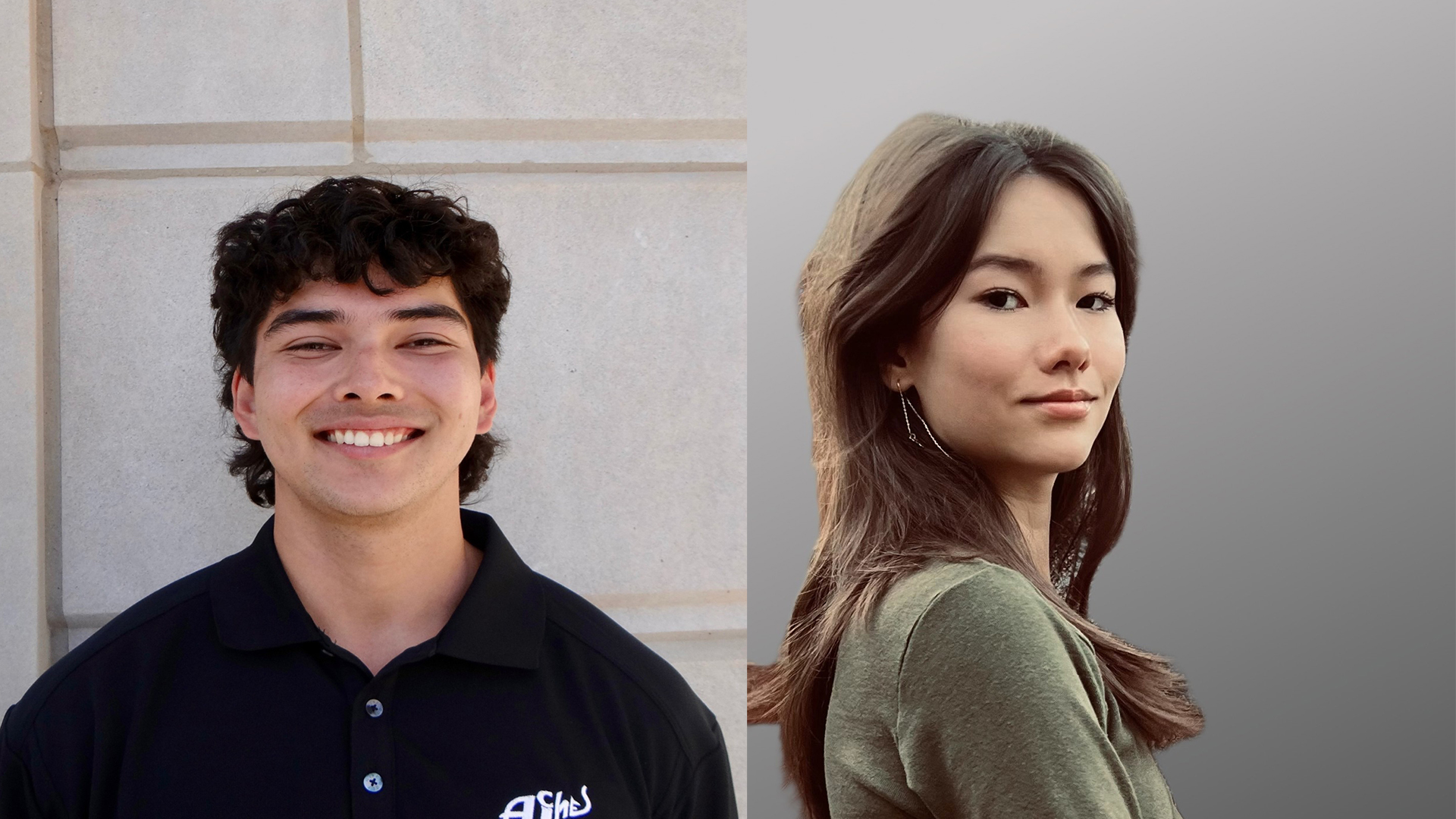 photo of David Ball and Kendall Dornan